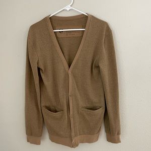 Brown/Dark Tan Sweater - XS